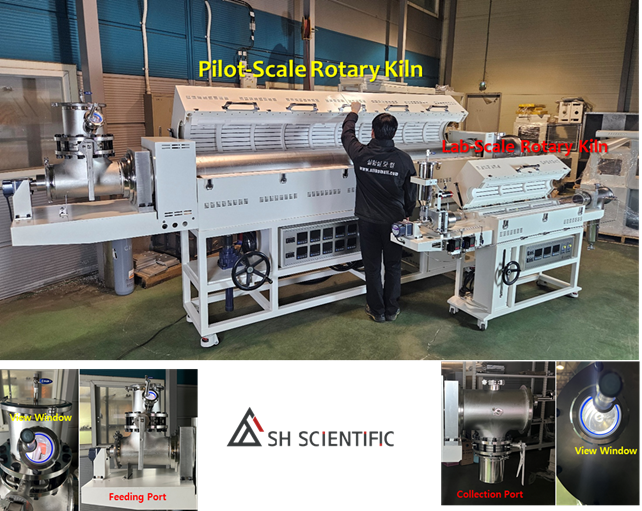 Pilot vs Lab scale Rotary Kiln_feeding_collection ports.png